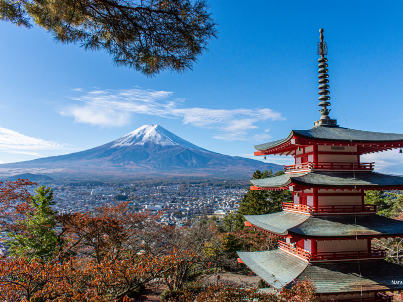 Chureito Pagoda: the most famous view of Mount&nbsp;Fuji