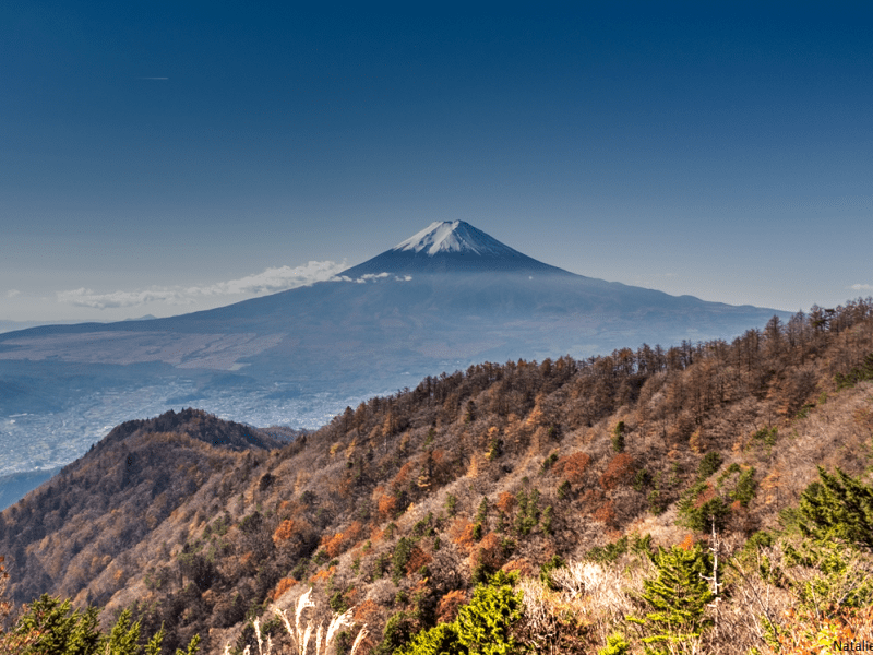 Climb Mount Mitsutoge for perfect views of Mount&nbsp;Fuji